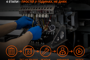 Замена маркировочного оборудования без остановки производства фото